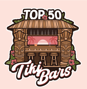 Diseño de Logo por Cody Rostron para Top 50 Tiki Bars | Diseño: #34468799