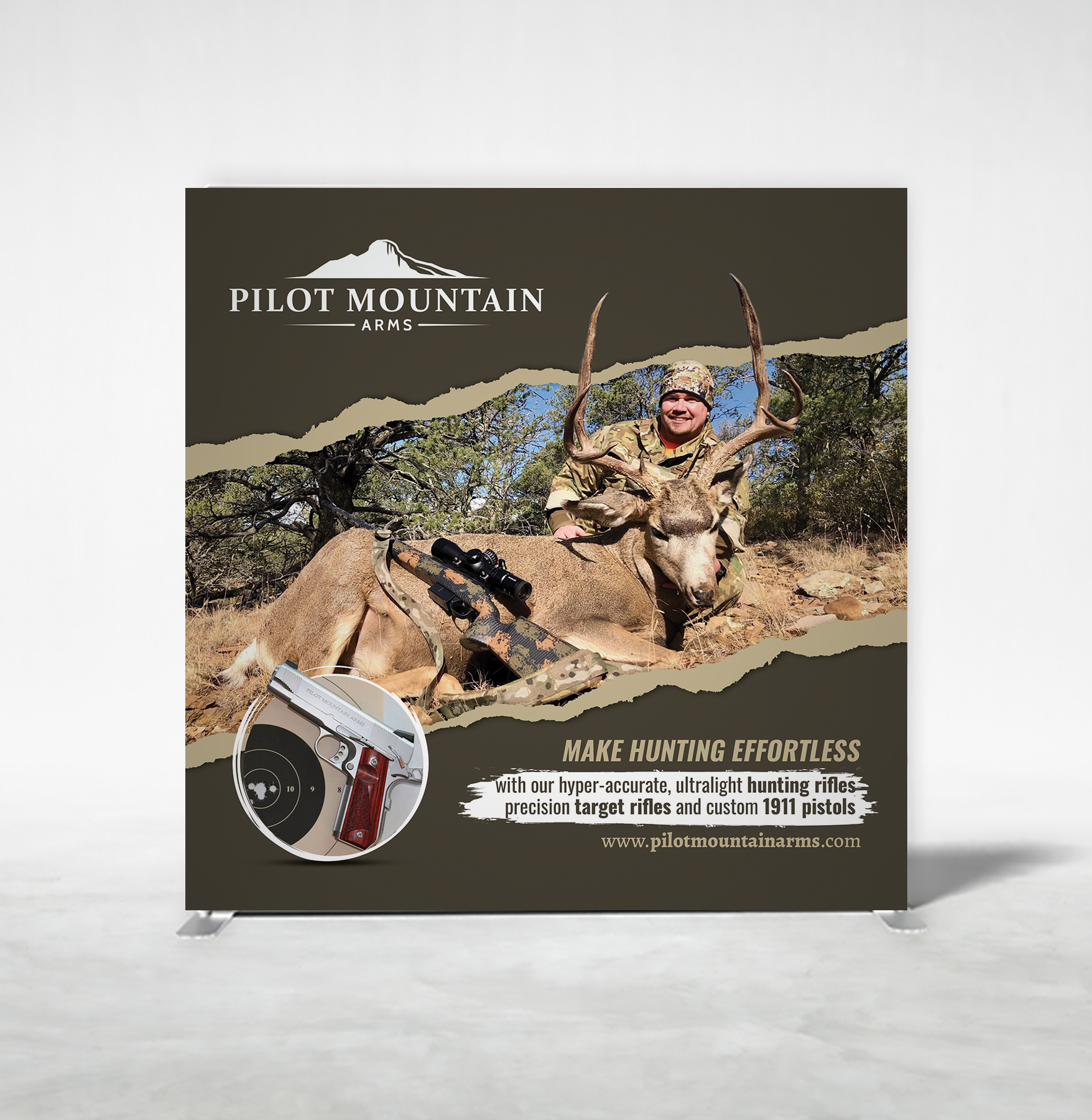 Messestand-Design von Adi GFX für Pilot Mountain Arms LLC | Design #34453695
