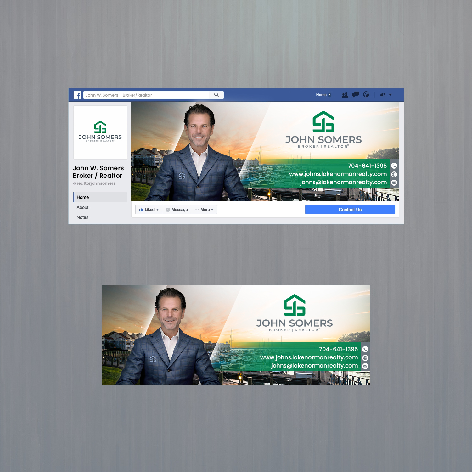 Design Facebook par symagency pour Lake Norman Realty | Design #34450324