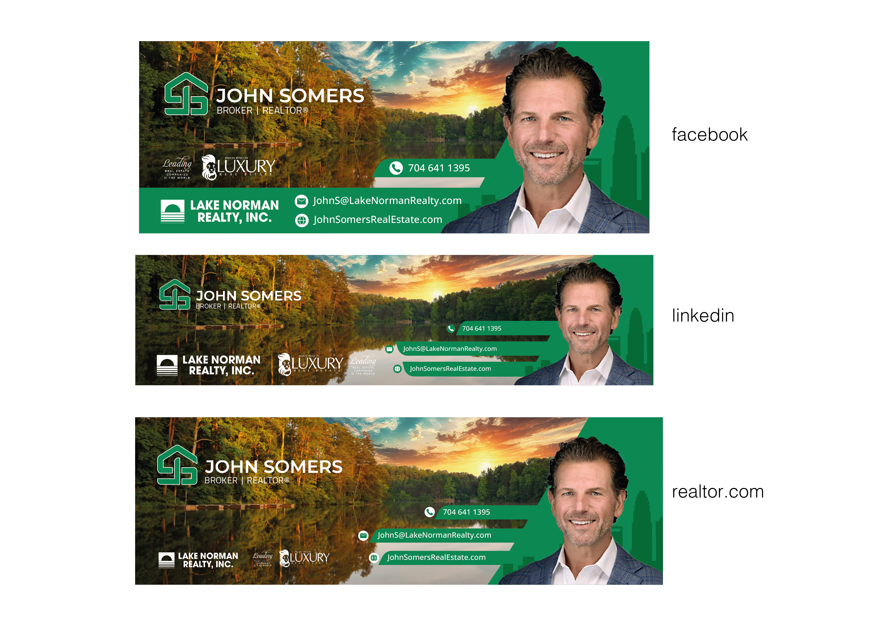 Design Facebook par pisagor pour Lake Norman Realty | Design #34433862