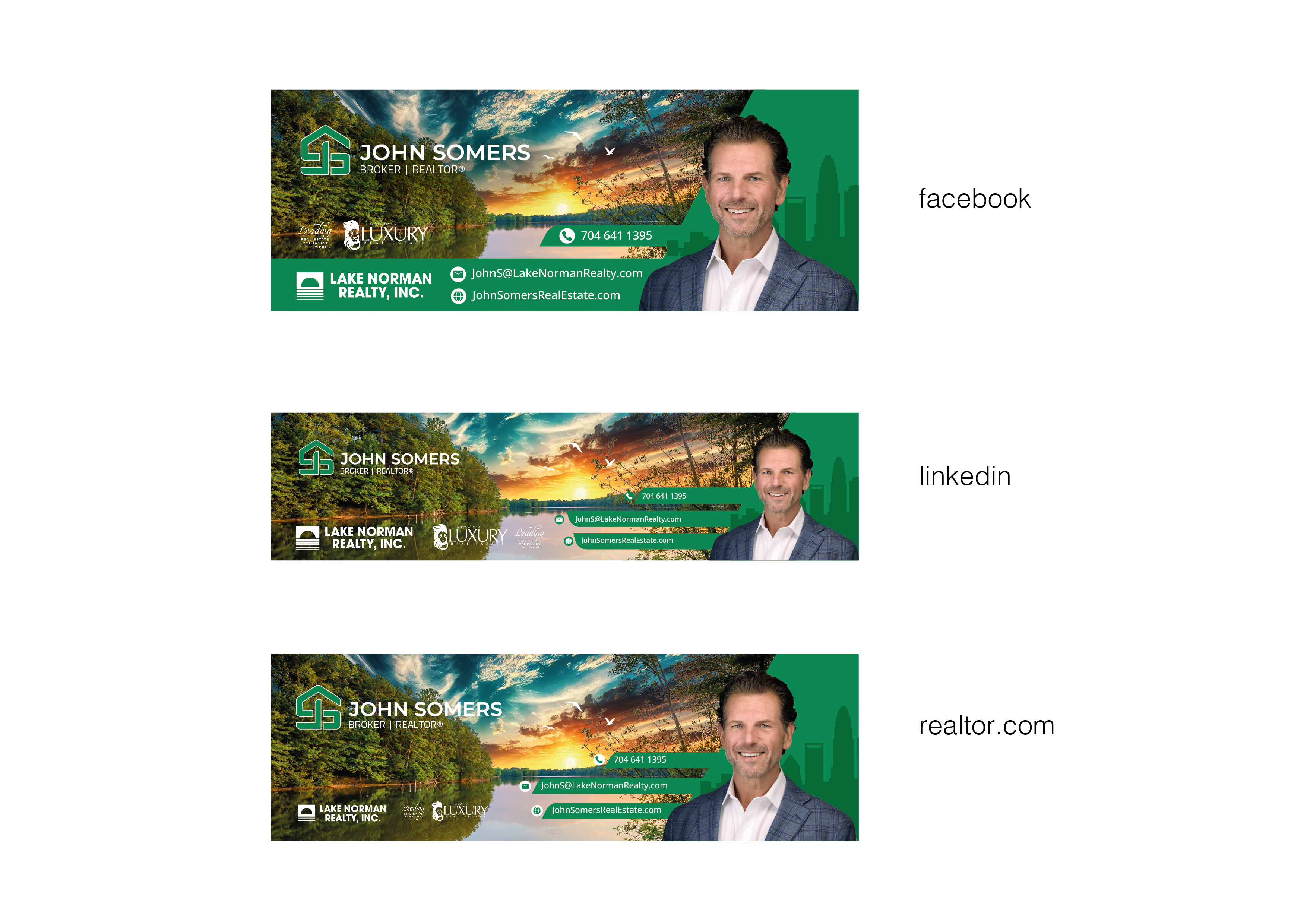 Design Facebook par pisagor pour Lake Norman Realty | Design #34435271