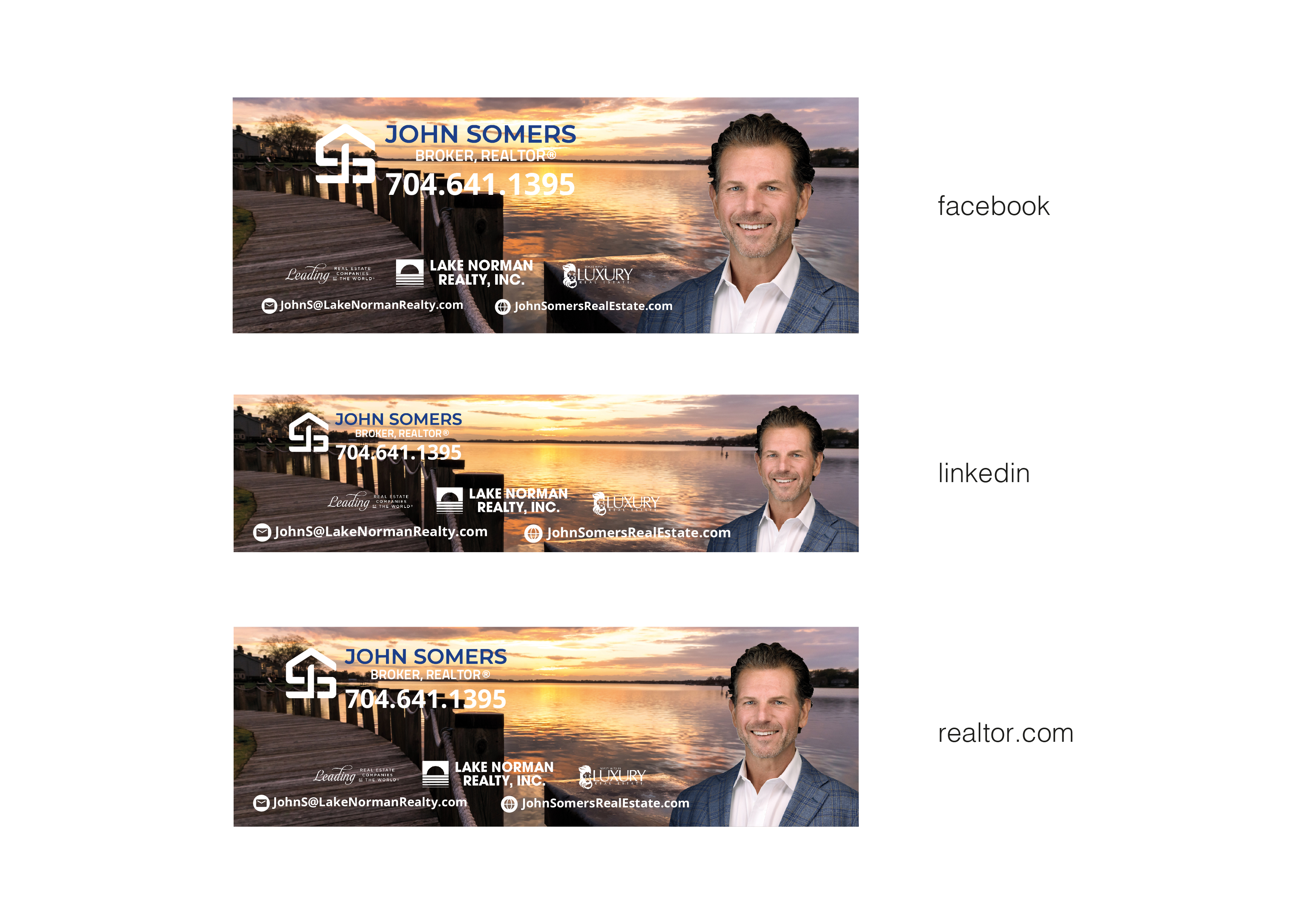 Design Facebook par pisagor pour Lake Norman Realty | Design #34460333