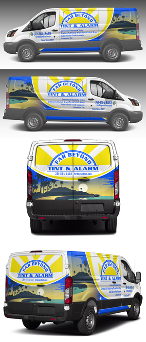 Design Graphique par AZ_Studio pour Far Beyond Tint & Alarm  | Design : #34436255