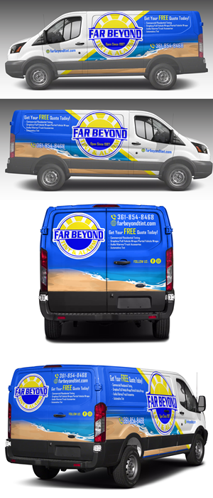 Design Graphique par AZ_Studio pour Far Beyond Tint & Alarm  | Design : #34442316
