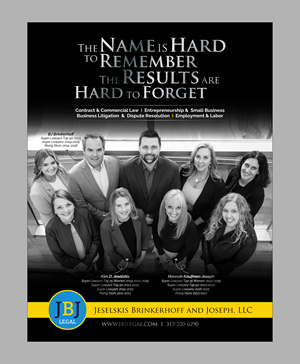 Print Ad for 2025 Super Lawyers Magazine - Show Us Something Unique!