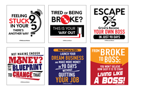 Banner Ad Design by uk for Adiva+Publishing | Design: #34430255