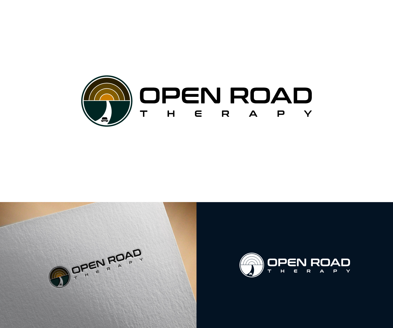 Logo-Design von Nevore Graphics für Open Road Therapy | Design #34430233