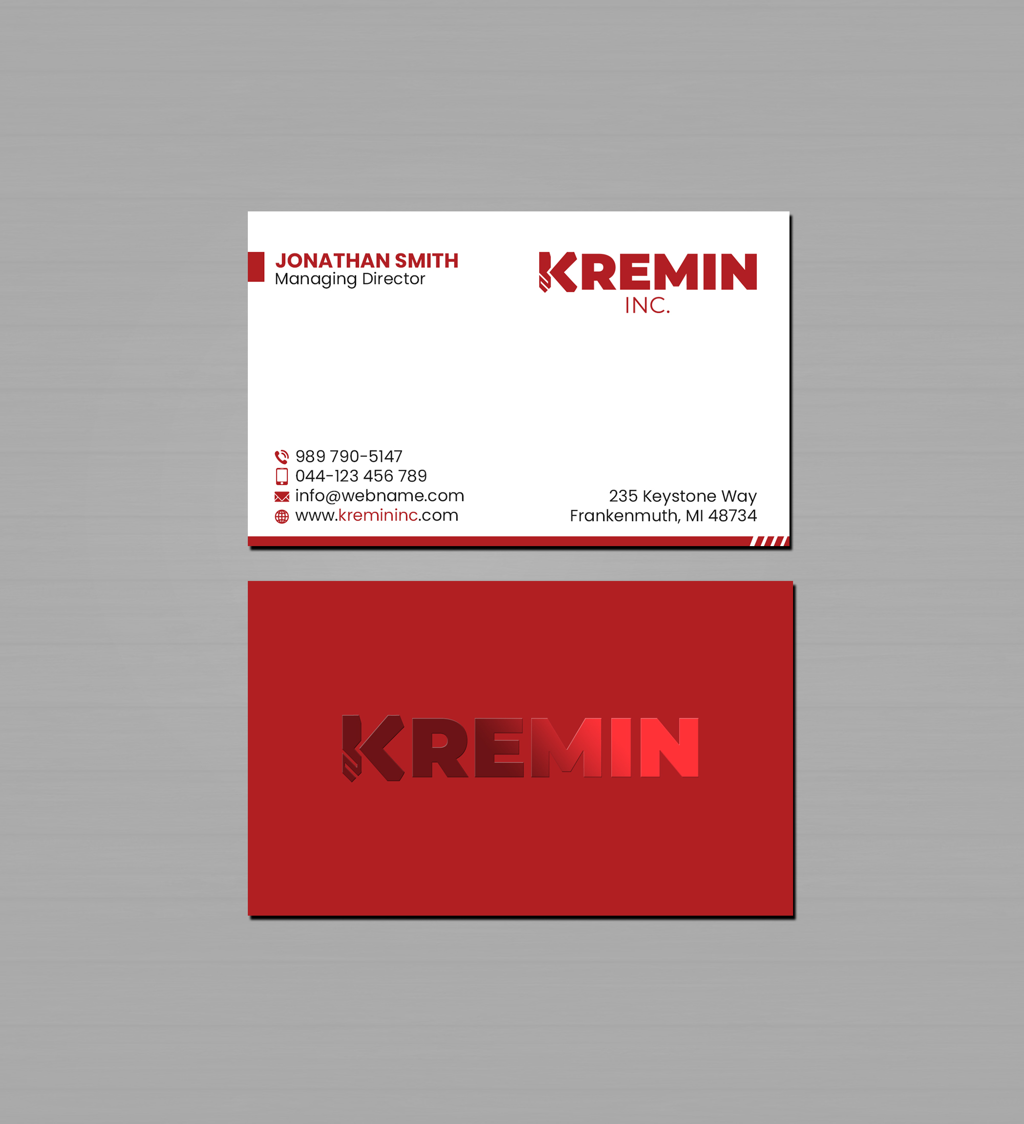 Business Card Design by Creations Box 2015 for this project | Design #34447763