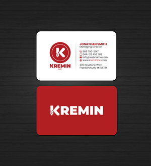 Visitenkarten-Design von Creations Box 2015 für dieses Projekt | Design: #34447764