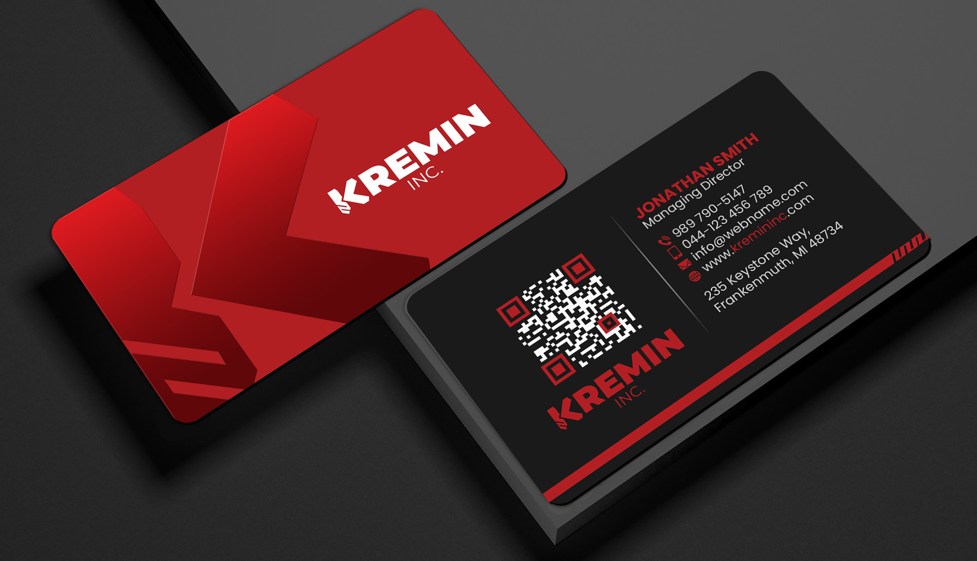 Business Card Design by Creations Box 2015 for this project | Design: #34457524