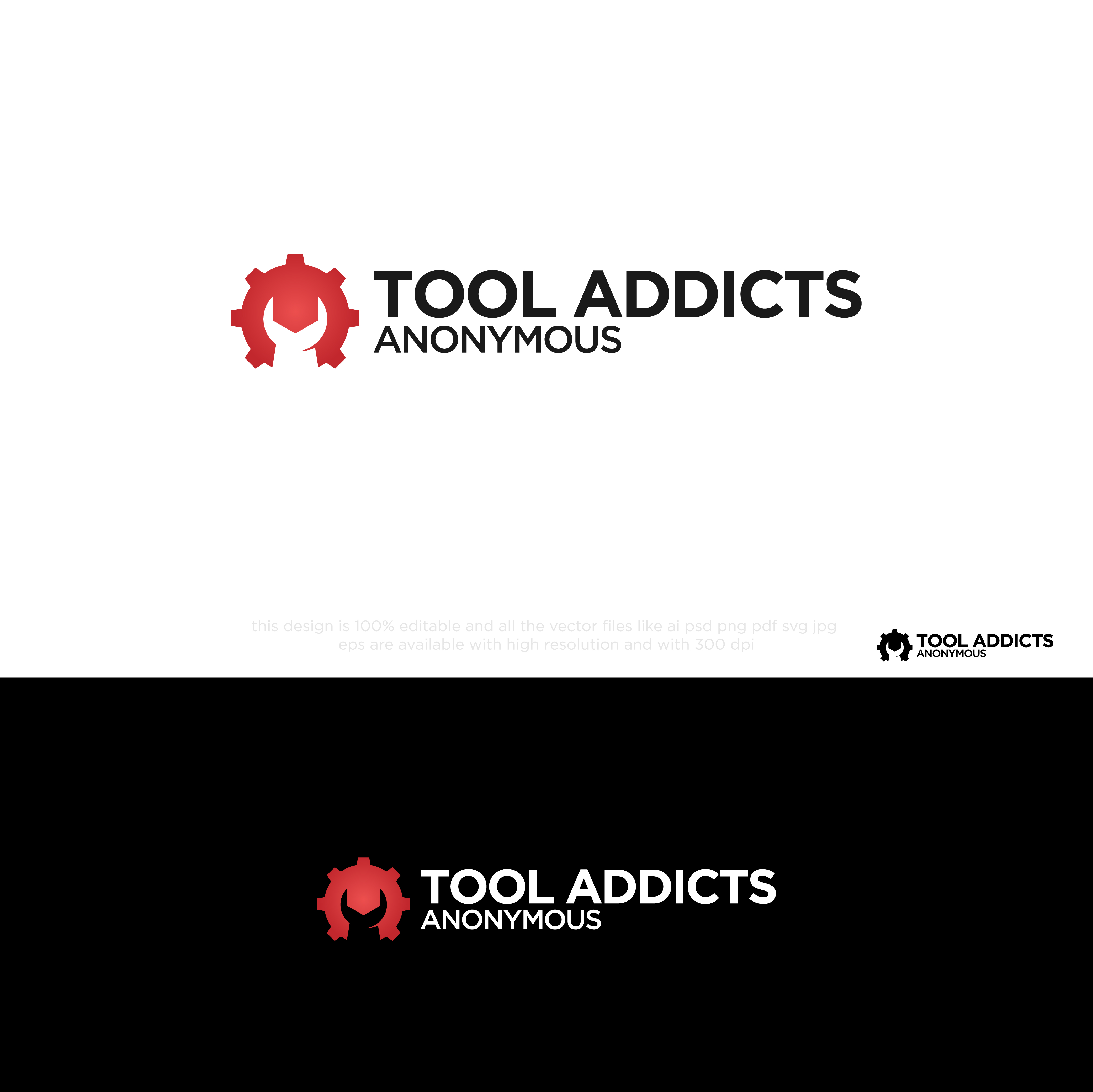 Logo-Design von chilliebird studio für Tool Addicts Anonymous | Design #34449431