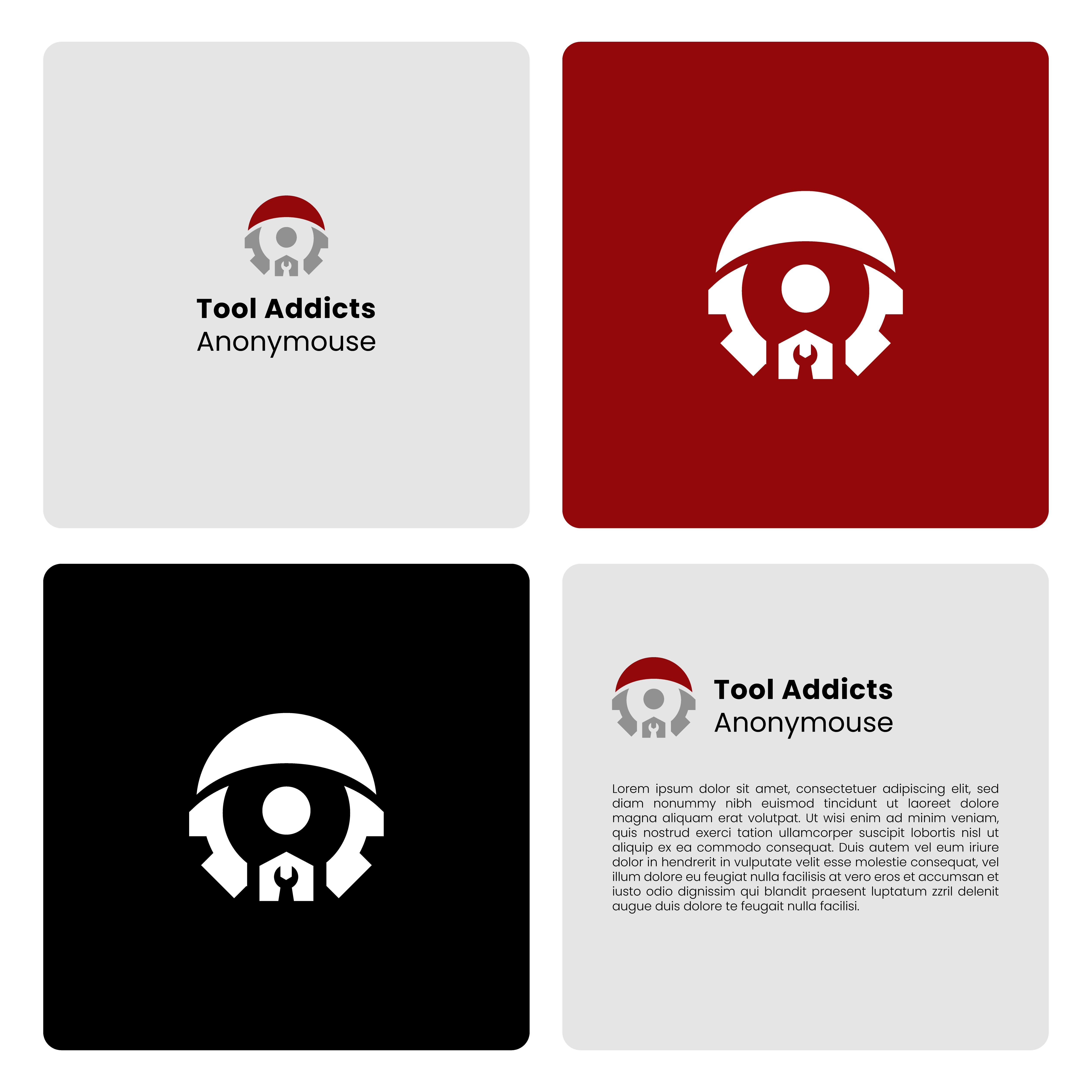 Logo Design by muhaswin for Tool Addicts Anonymous | Design #34439879