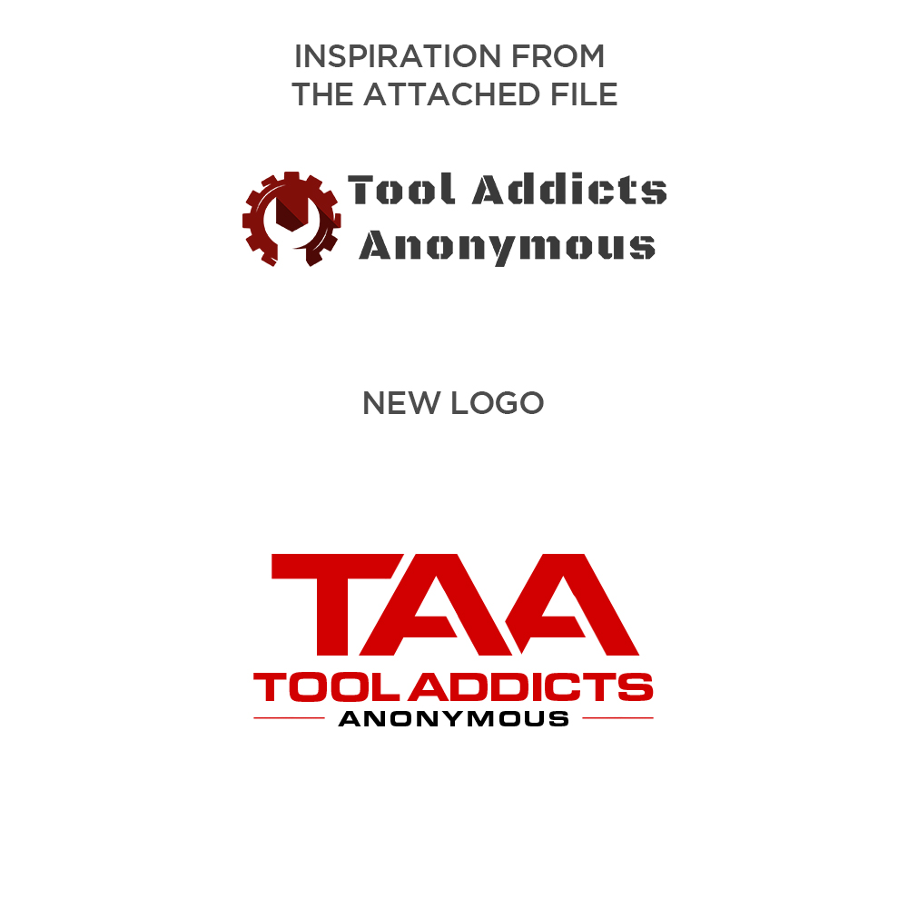 Logo-Design von Noor Ezz für Tool Addicts Anonymous | Design #34433432