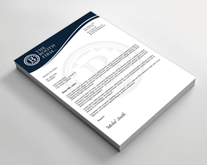 Stationery Design by Expert Bappy for The Booth Firm PLLC | Design: #34434365