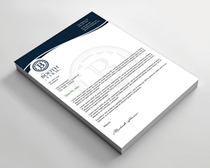 Stationery Design by Expert Bappy for The Booth Firm PLLC | Design: #34435585