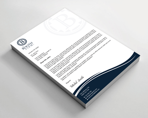Stationery Design by Expert Bappy for The Booth Firm PLLC | Design: #34435825