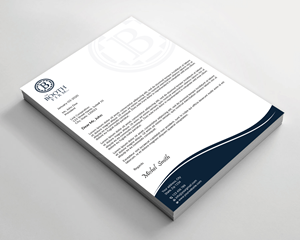 Stationery Design by Expert Bappy for The Booth Firm PLLC | Design: #34435826