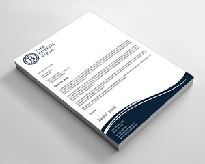 Stationery Design by Expert Bappy for The Booth Firm PLLC | Design: #34435844
