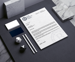 Stationery Design by Expert Bappy for The Booth Firm PLLC | Design: #34435903