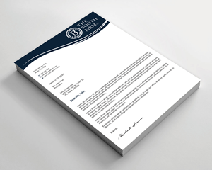 Stationery Design by Expert Bappy for The Booth Firm PLLC | Design: #34435944