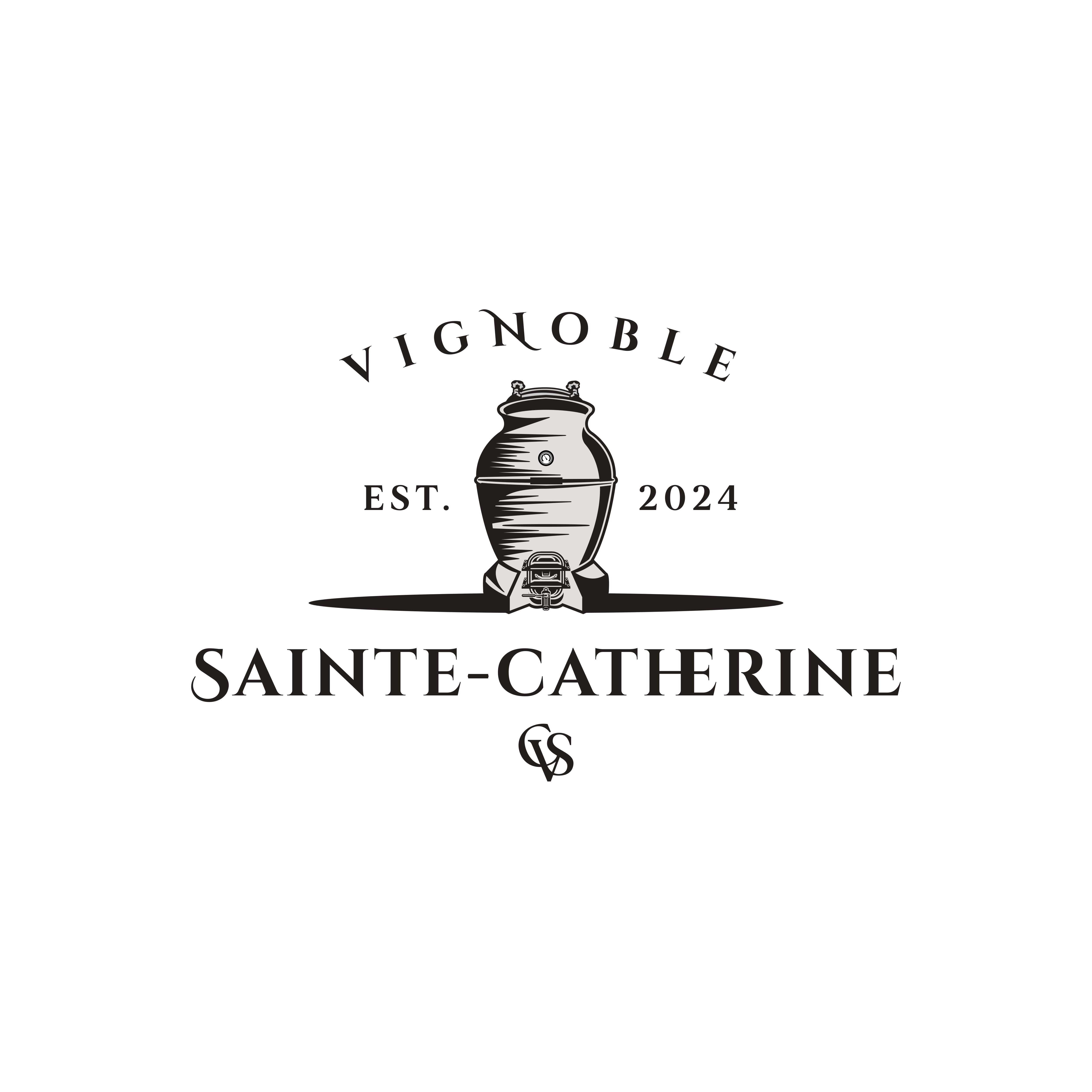 Logo Design by ramu 6 for Vignoble Sainte-Catherine | Design #34467813