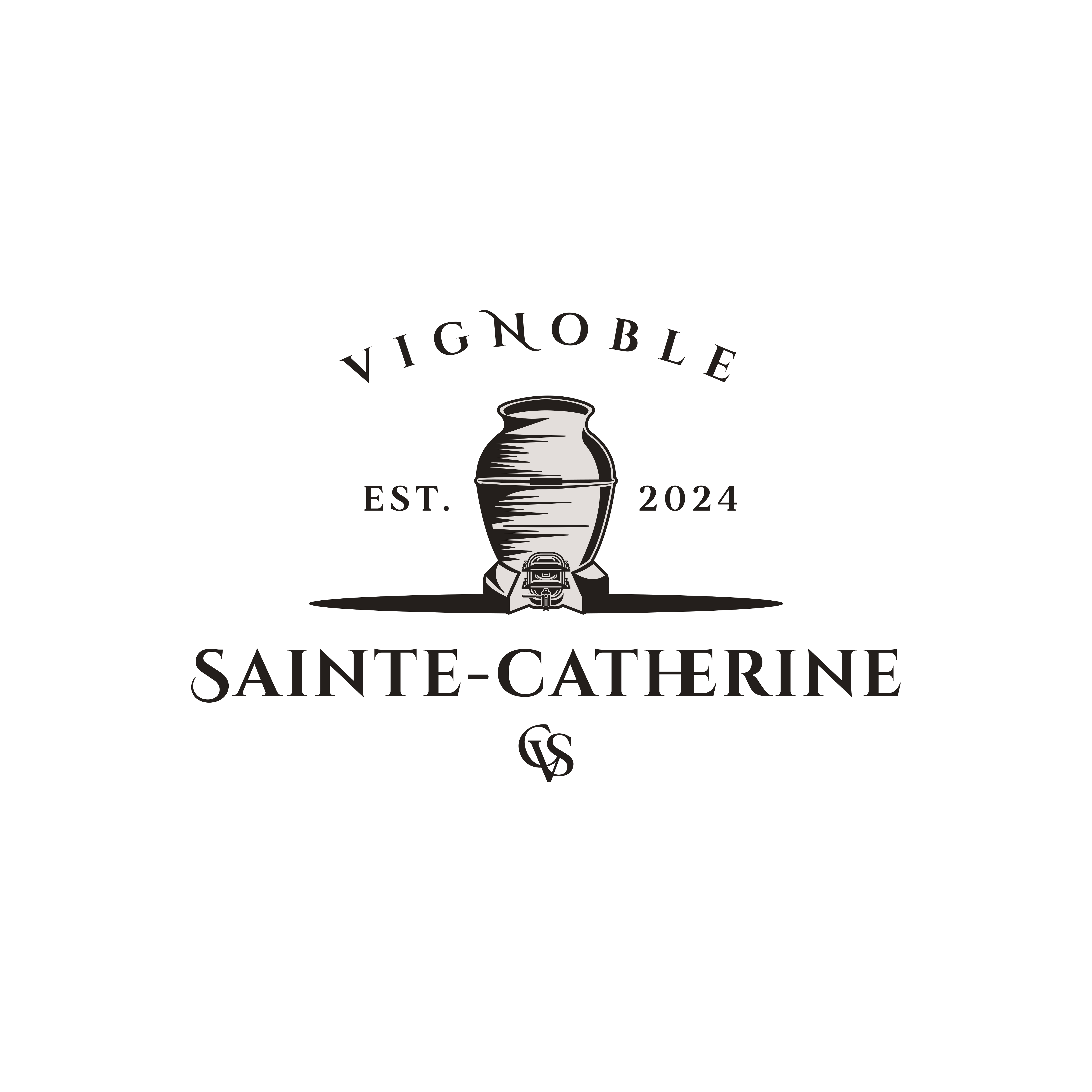 Diseño de Logo por ramu 6 para Vignoble Sainte-Catherine | Diseño #34467863