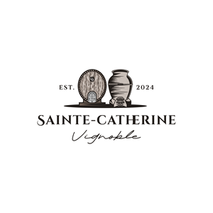 Diseño de Logo por ramu 6 para Vignoble Sainte-Catherine | Diseño: #34467981