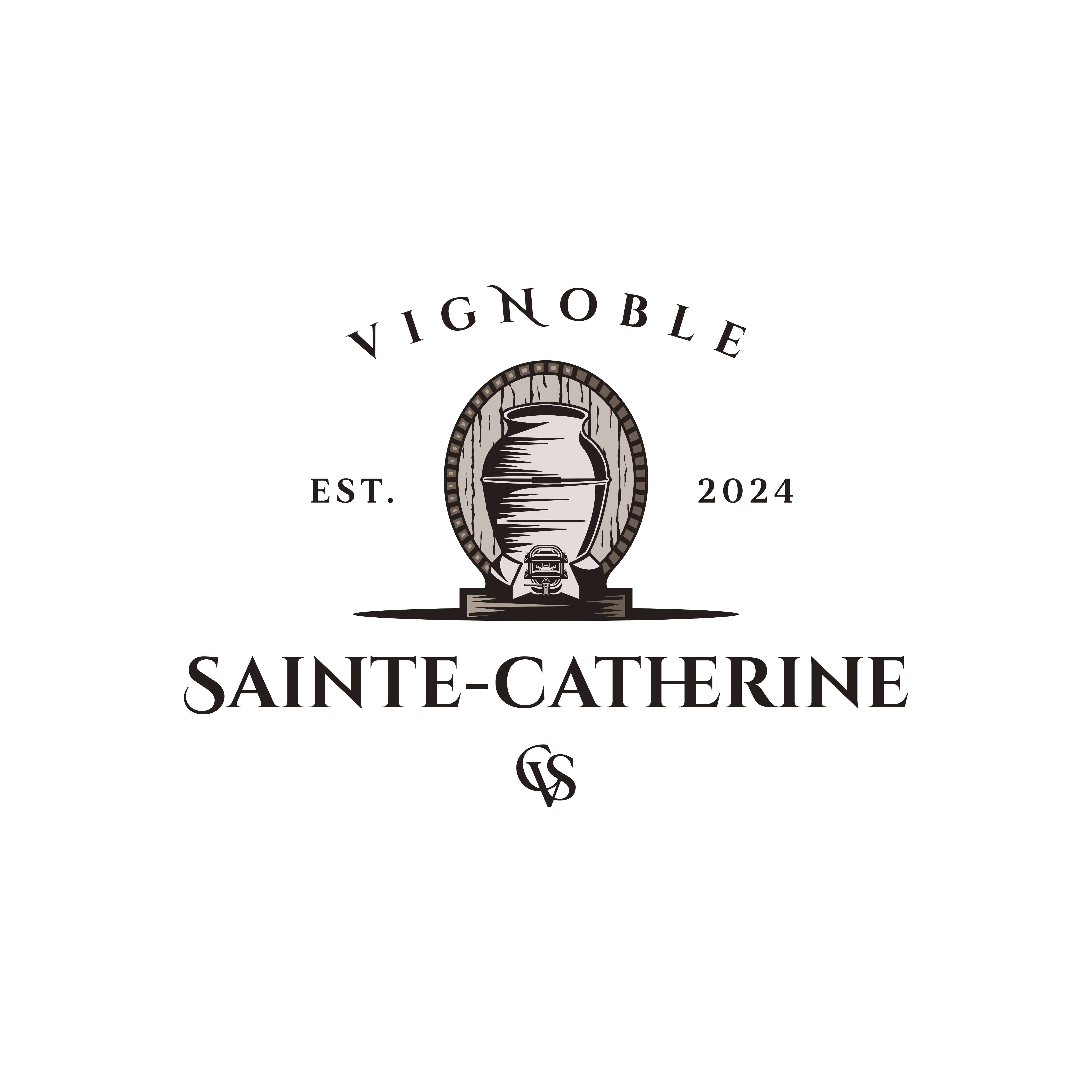 Logo Design by ramu 6 for Vignoble Sainte-Catherine | Design #34473193