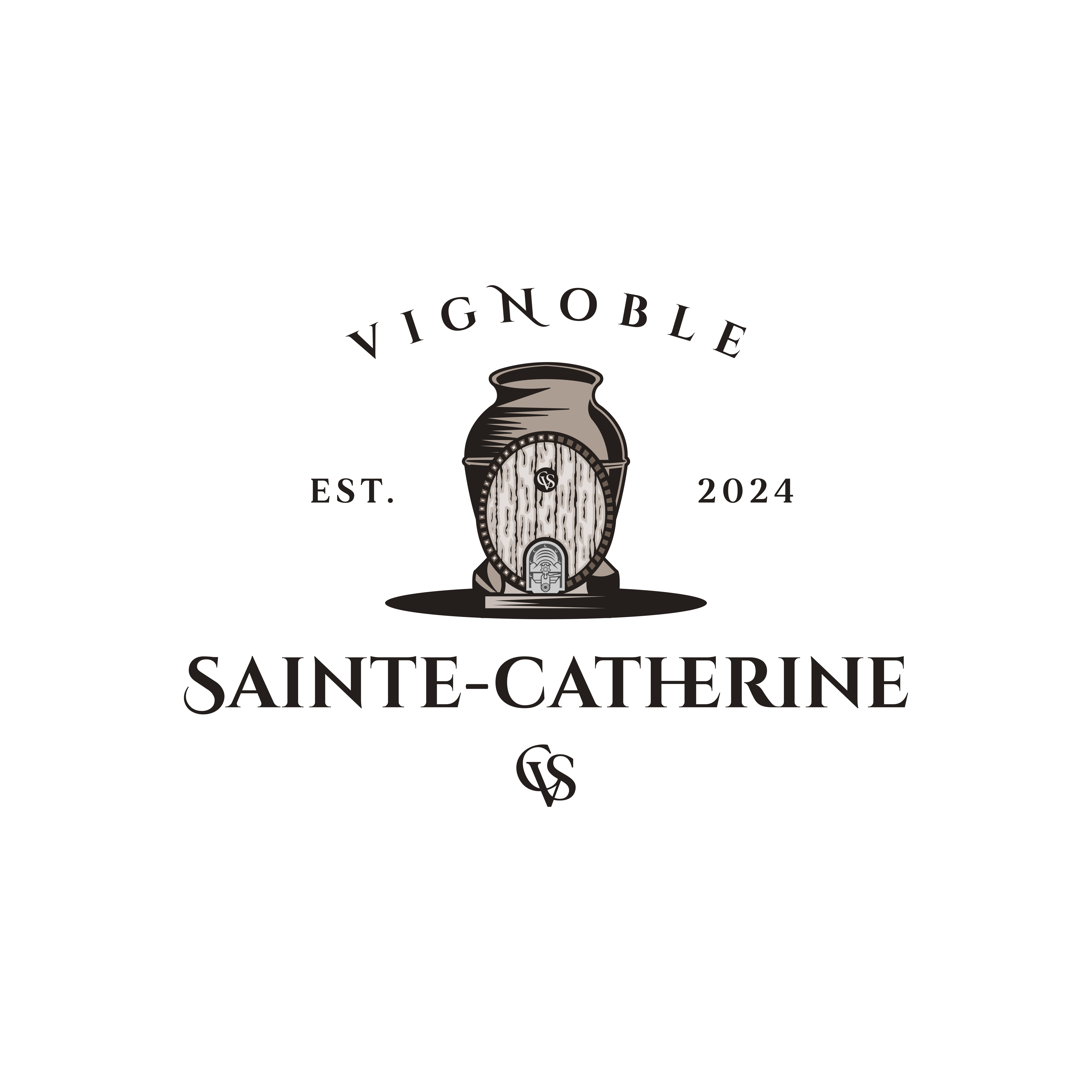 Logo Design by ramu 6 for Vignoble Sainte-Catherine | Design #34473194