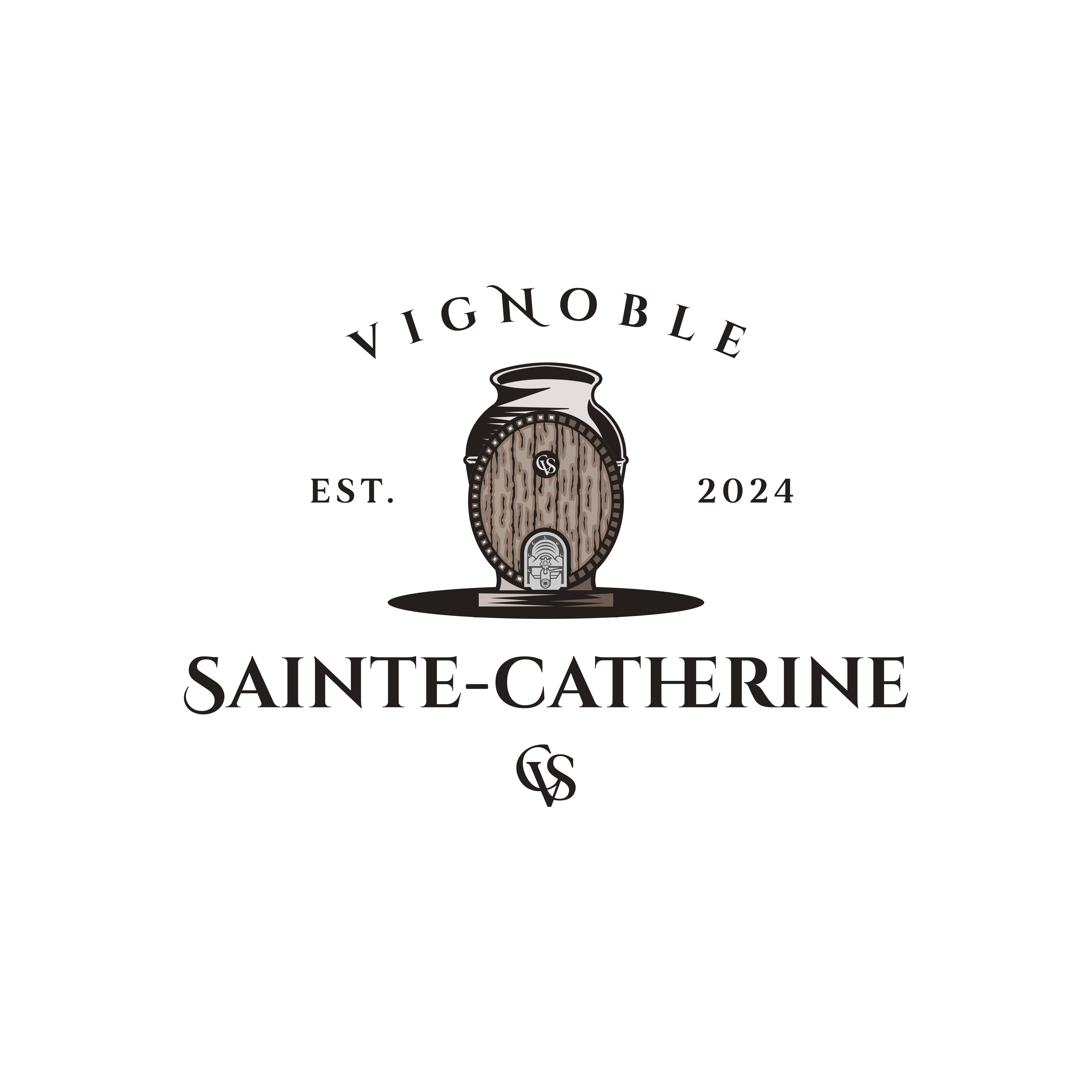 Design de Logo par ramu 6 pour Vignoble Sainte-Catherine | Design #34473195