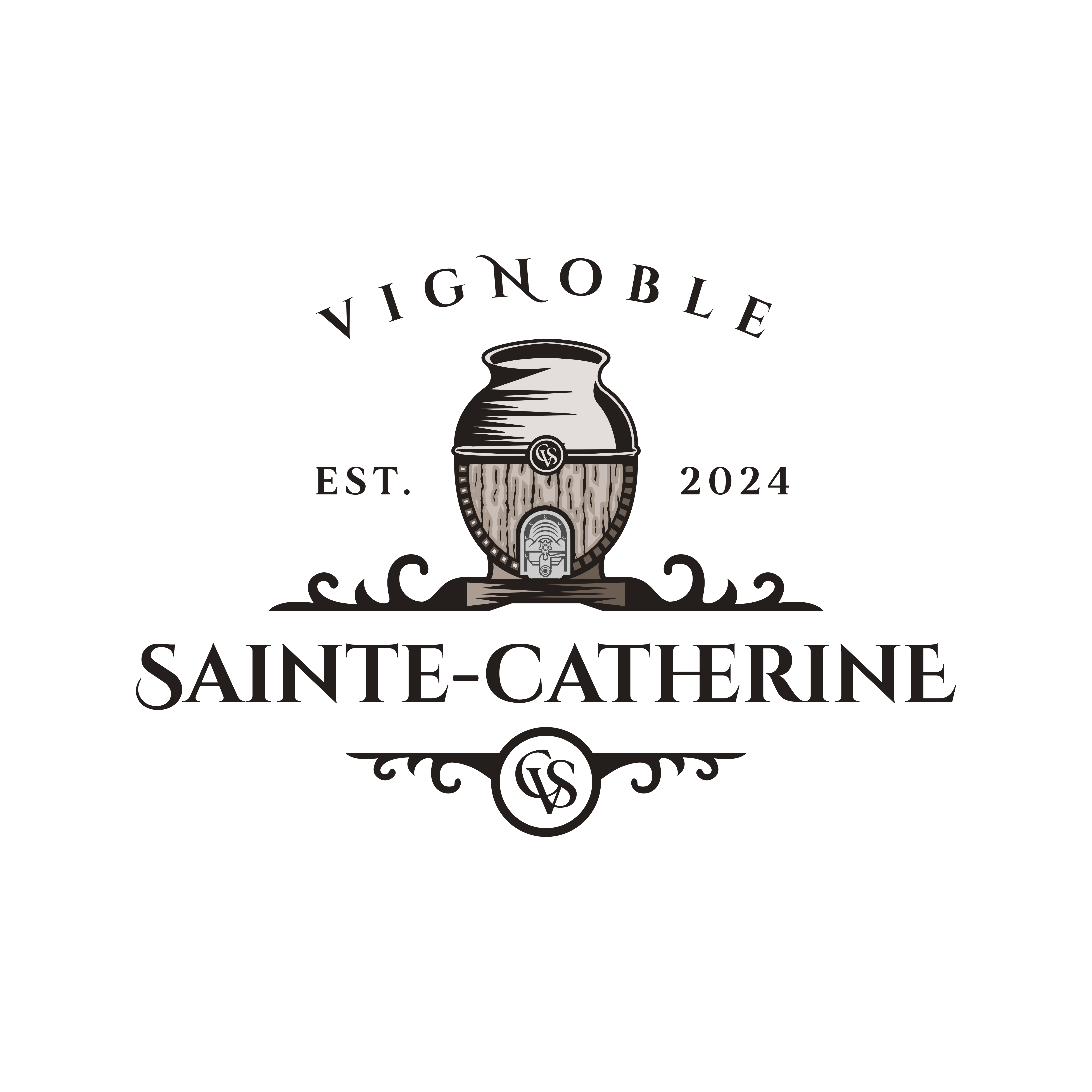 Design de Logo par ramu 6 pour Vignoble Sainte-Catherine | Design #34477735
