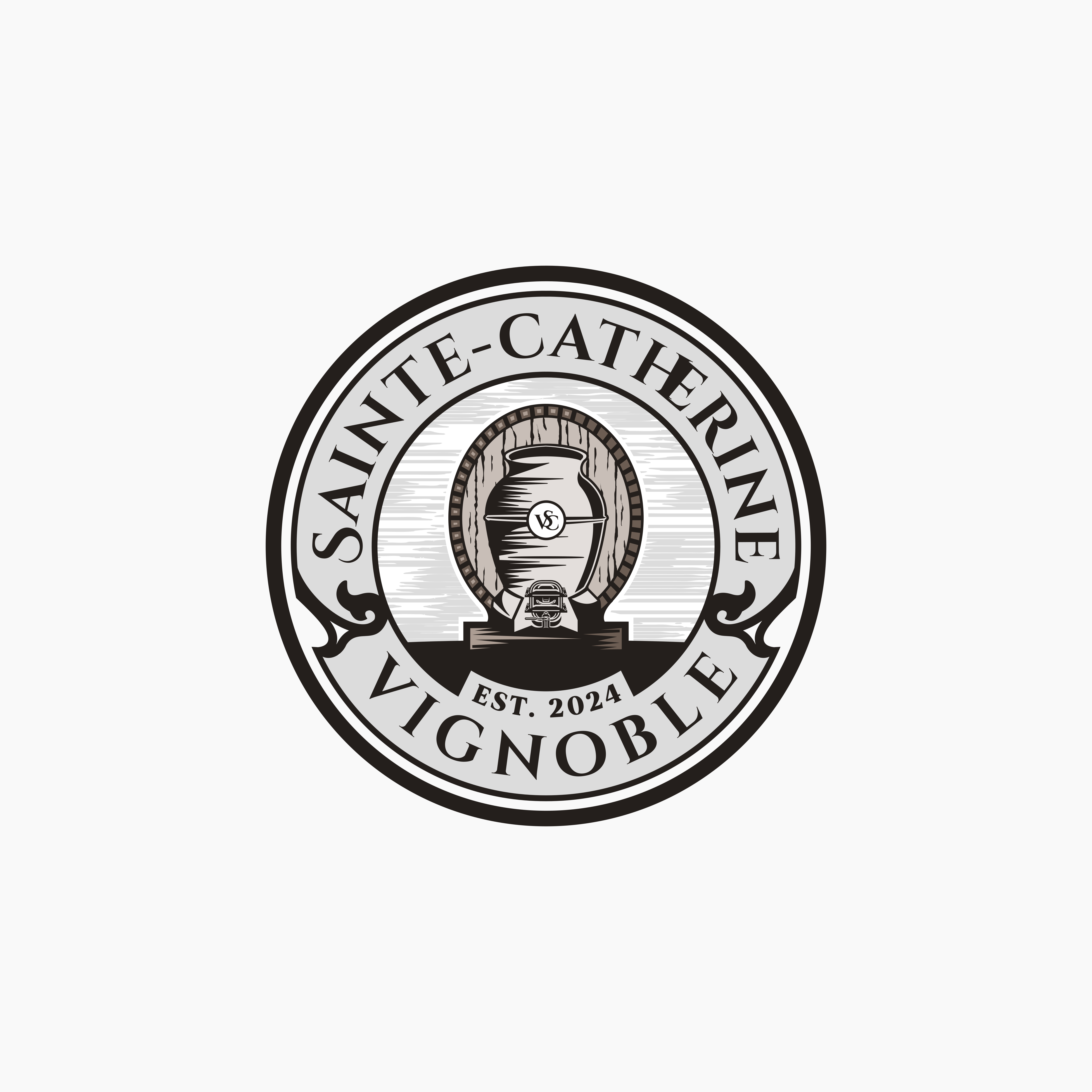 Design de Logo par ramu 6 pour Vignoble Sainte-Catherine | Design #34488142