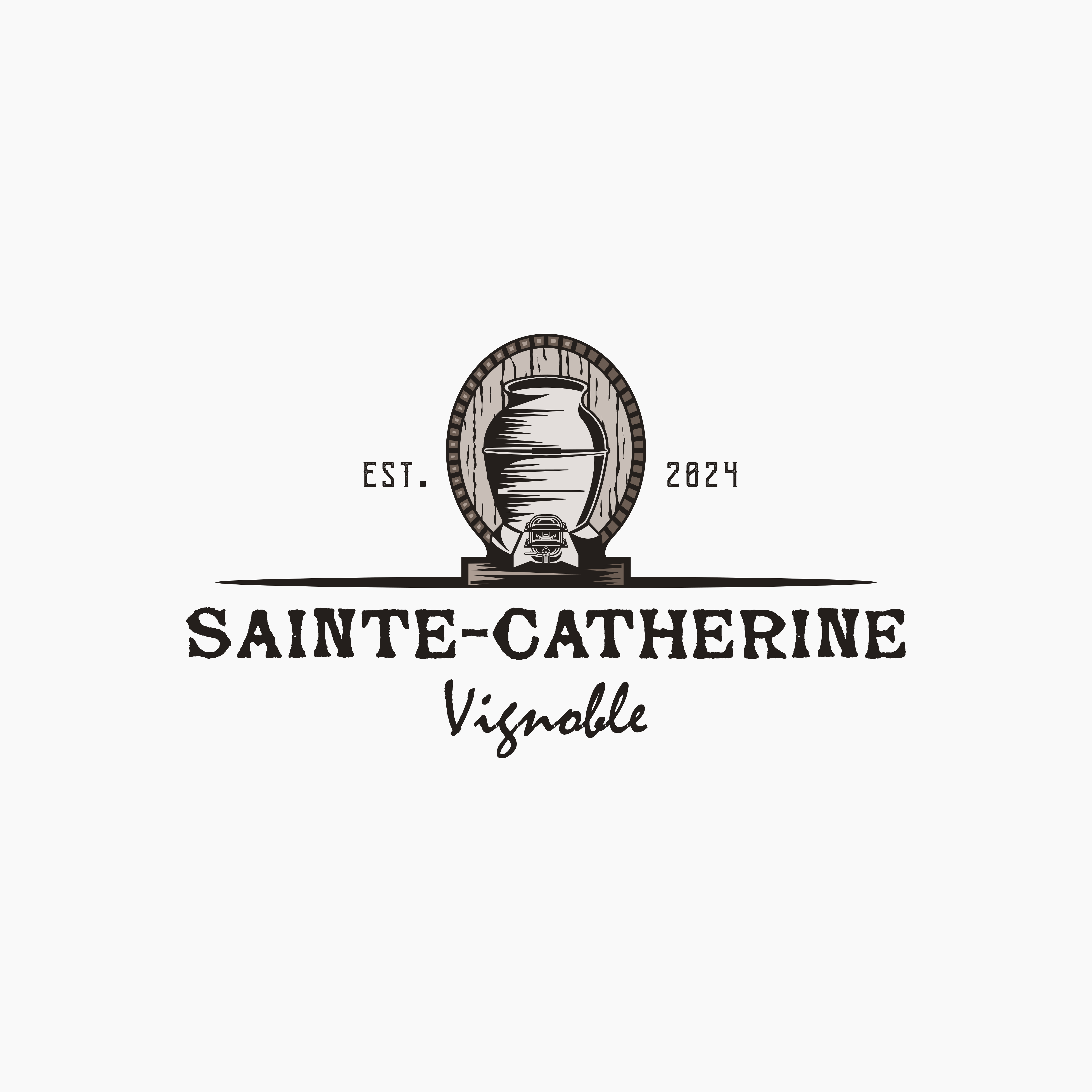 Logo Design by ramu 6 for Vignoble Sainte-Catherine | Design #34492271