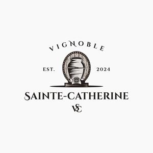 Diseño de Logo por ramu 6 para Vignoble Sainte-Catherine | Diseño: #34507361