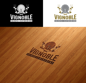 Diseño de Logo por RA-bica para Vignoble Sainte-Catherine | Diseño: #34464527