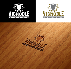Logo Design by RA-bica for Vignoble Sainte-Catherine | Design: #34472354