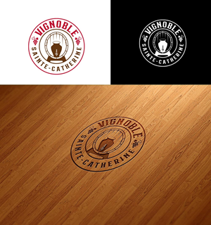 Logo Design by RA-bica for Vignoble Sainte-Catherine | Design: #34472650