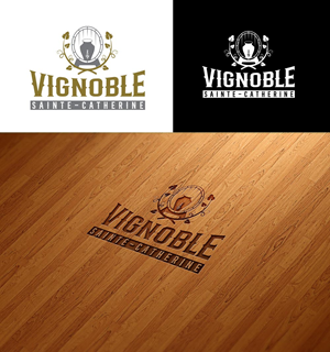 Logo Design by RA-bica for Vignoble Sainte-Catherine | Design: #34472680