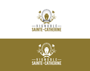 Logo Design by RA-bica for Vignoble Sainte-Catherine | Design: #34473191