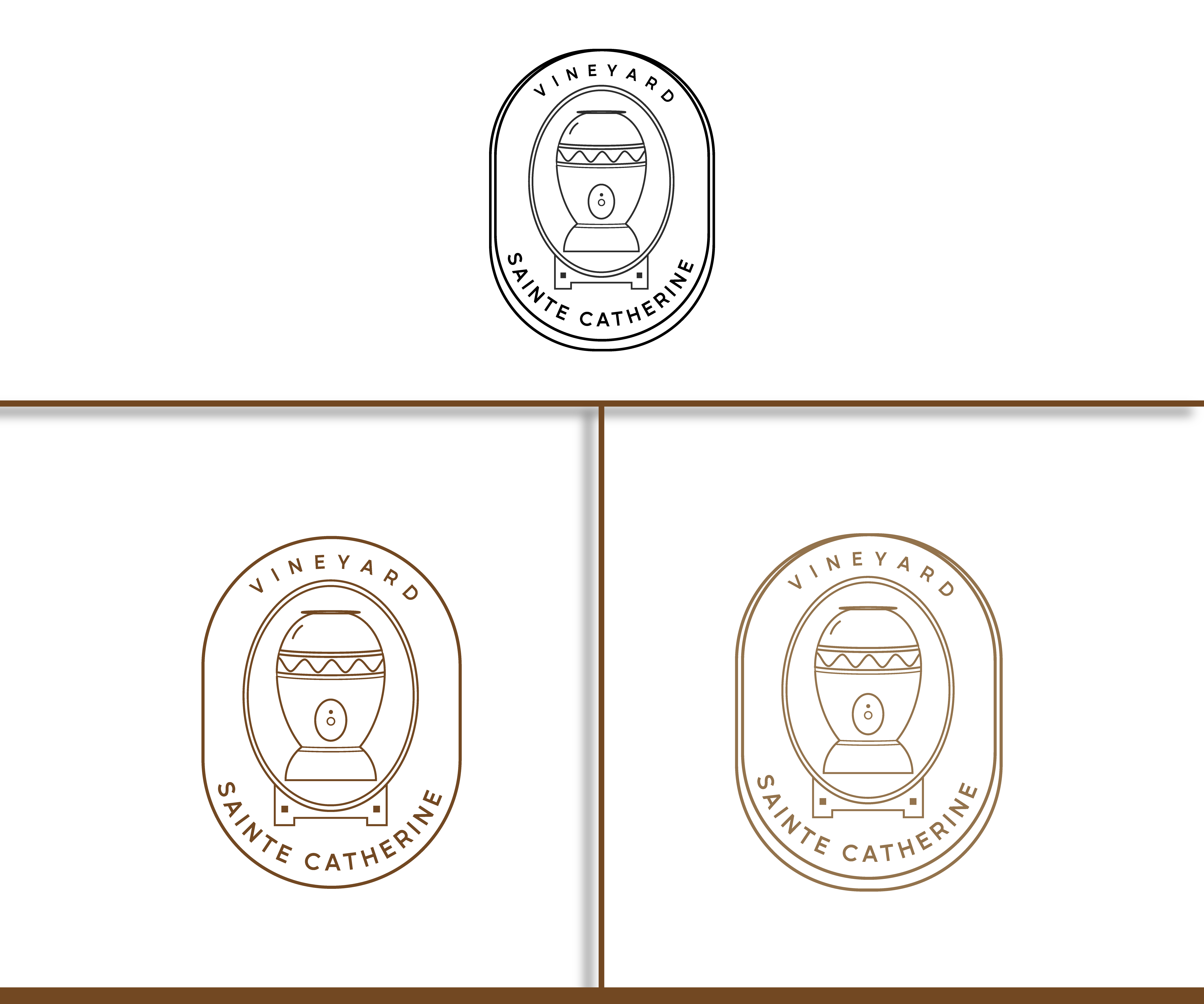 Logo Design by UniqueDesign6 for Vignoble Sainte-Catherine | Design #34481707