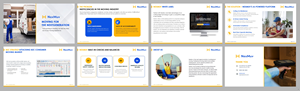 PowerPoint Design by pb for Customized Logistics Group | Design: #34443352