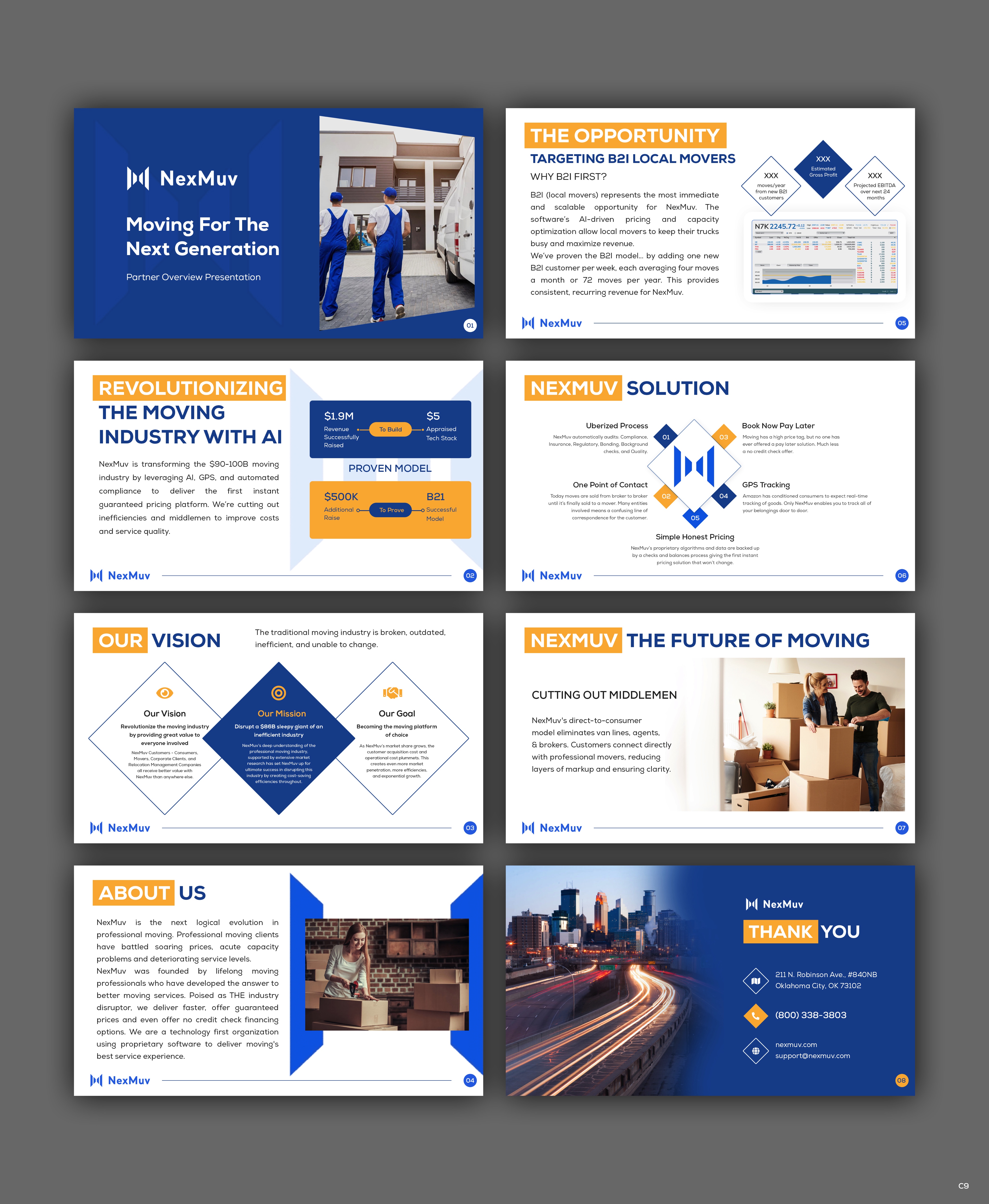 PowerPoint Design by pb for Customized Logistics Group | Design #34443353