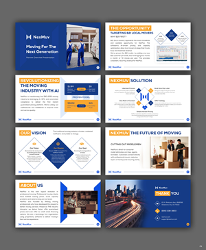 PowerPoint Design by pb for Customized Logistics Group | Design: #34443353