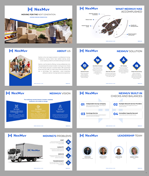 PowerPoint Design by pb for Customized Logistics Group | Design: #34443354