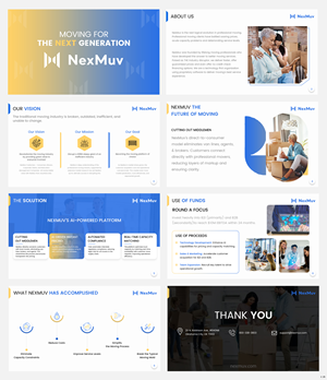 PowerPoint Design by pb for Customized Logistics Group | Design: #34443355
