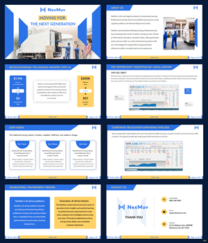 PowerPoint Design by pb for Customized Logistics Group | Design: #34443362