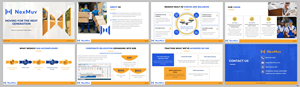 PowerPoint Design by pb for Customized Logistics Group | Design: #34443364