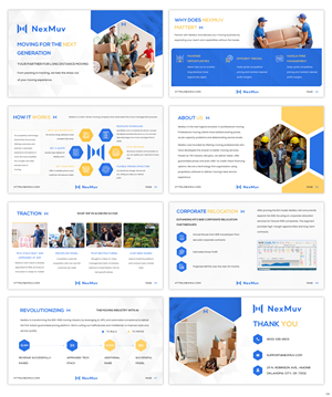 PowerPoint Design by pb for Customized Logistics Group | Design: #34443373