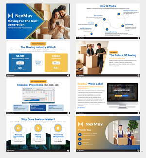 PowerPoint Design by pb for Customized Logistics Group | Design: #34443375