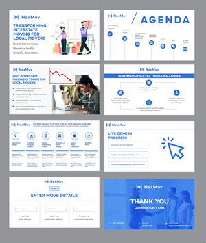 PowerPoint Design by pb for Customized Logistics Group | Design: #34460597